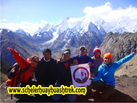 Paso San Antonio Huayhuash Trekking Route